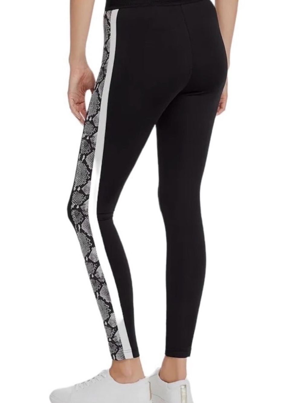 Pam & Gela black with Snake Print Track Jacket & Pants Set - Picture 6 of 13